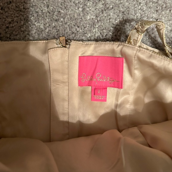 Lilly Pulitzer DALSEY SET Gold - Picture 3 of 6